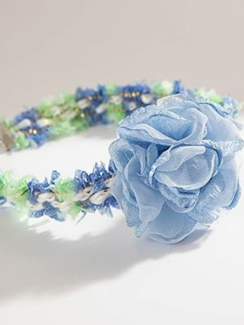 Beautiful Blue Flower Lace Choker Necklace Prom Wedding Vacation Party's
